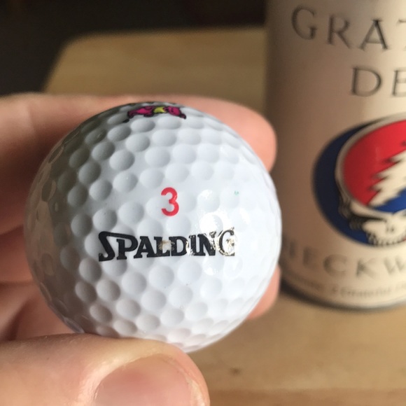 Grateful Dead Neckwear golf balls/can - Picture 9 of 9